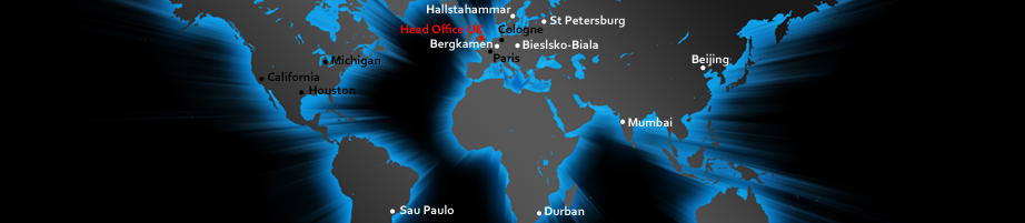 Complex Cold Forming Ltd - World Map